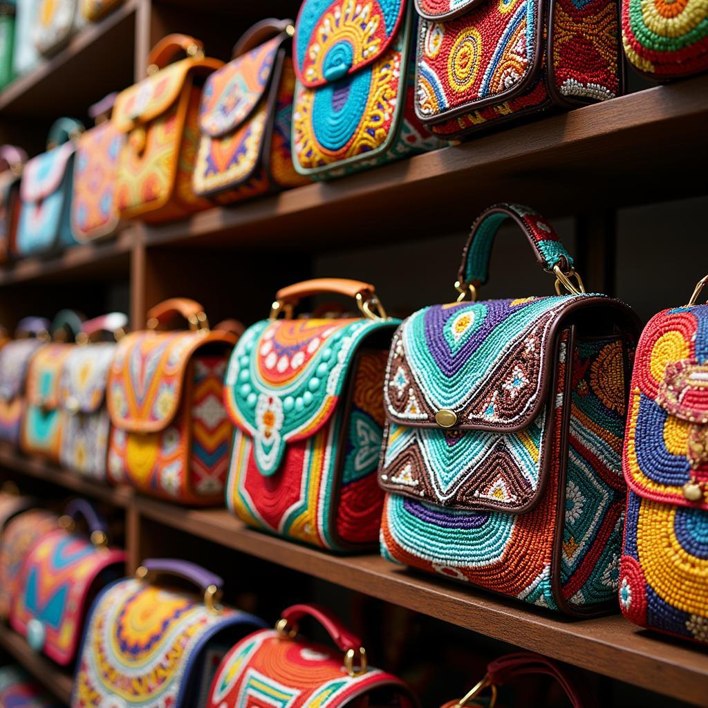 African beaded bags in the UK