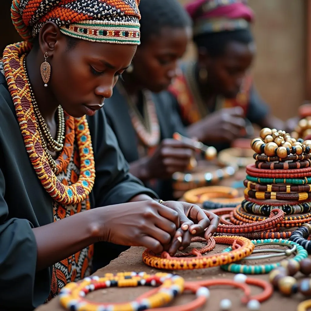 African Beadmakers: Craftsmanship and Tradition