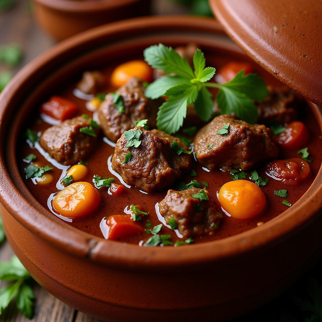 Traditional African Beef Stew