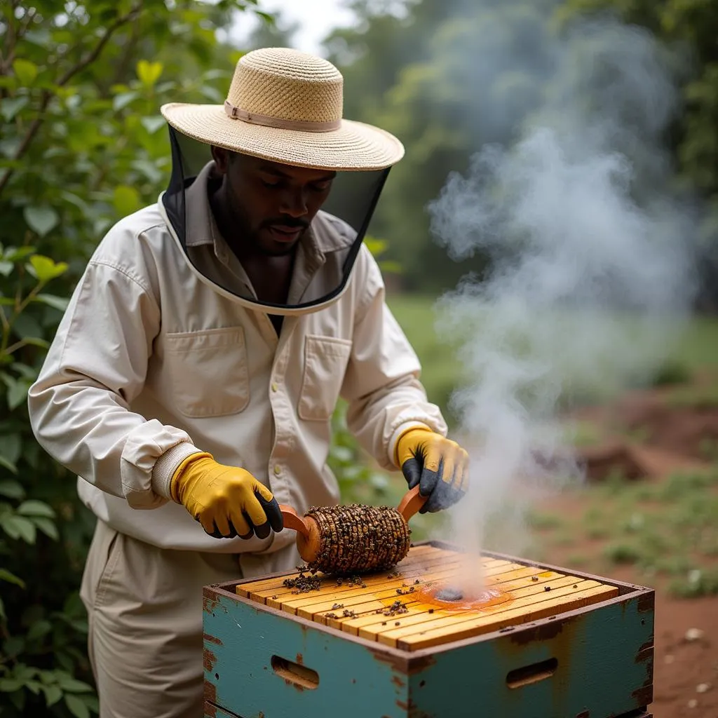 Honey Harvesting in Africa