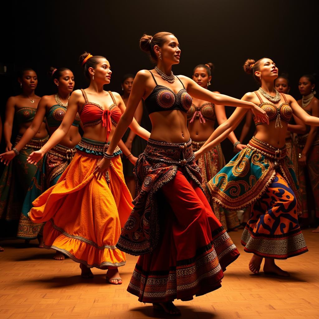 African Belly Dance Performance