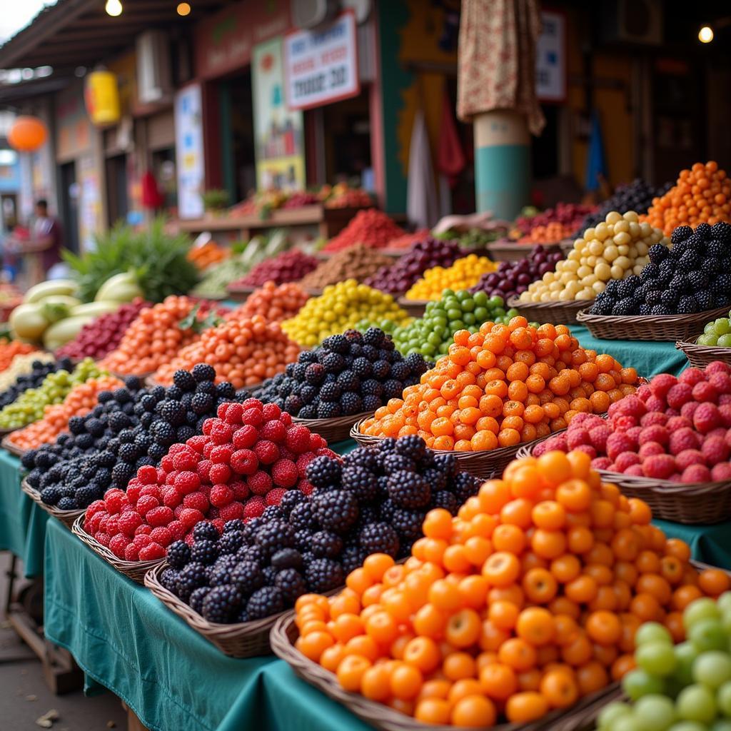 African Berry Fruit in Indian Market