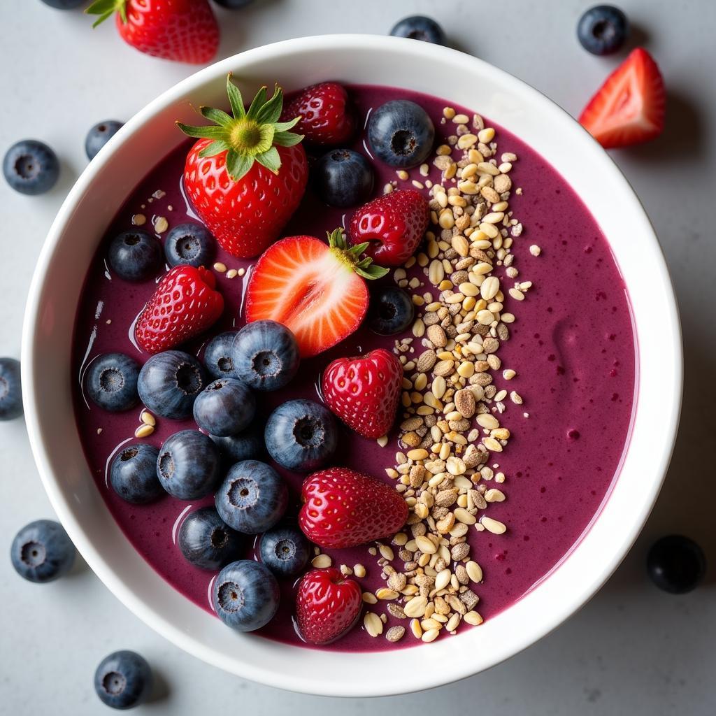 African Berry Smoothie Bowl