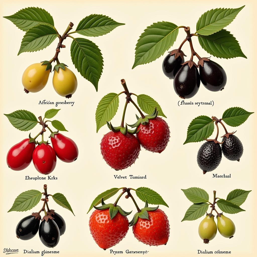 African Berry Variety - A Visual Guide