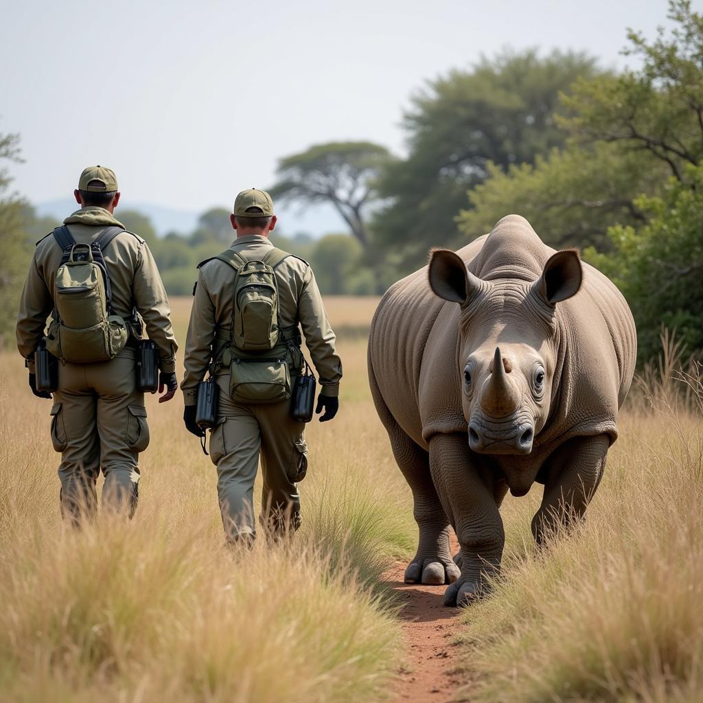 African Black Rhino Conservation Patrol