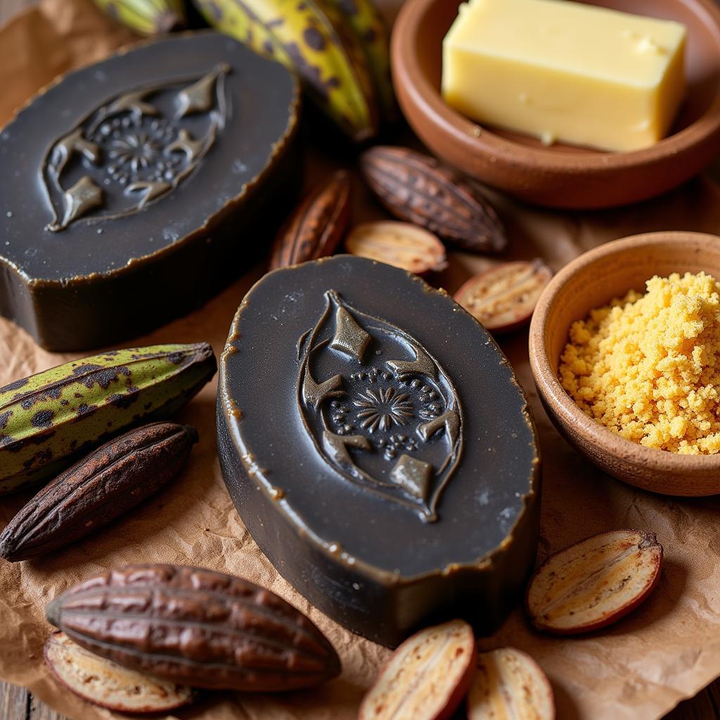 Traditional African Black Soap Ingredients