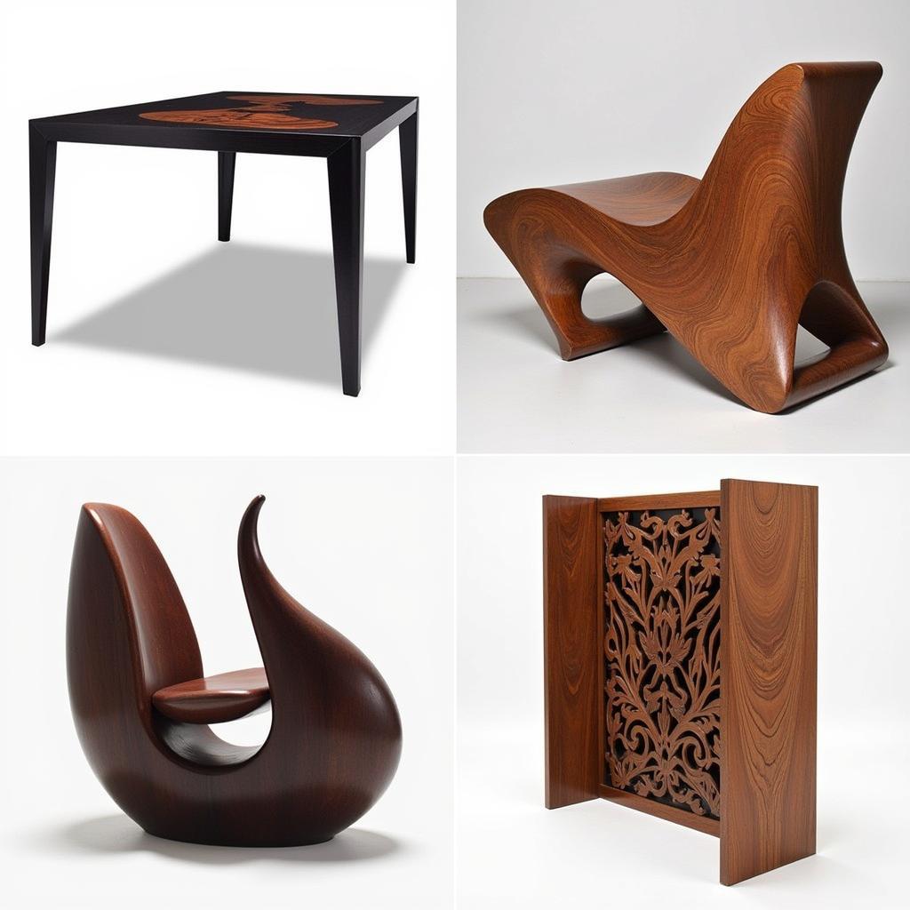 African Blackwood Furniture and Art