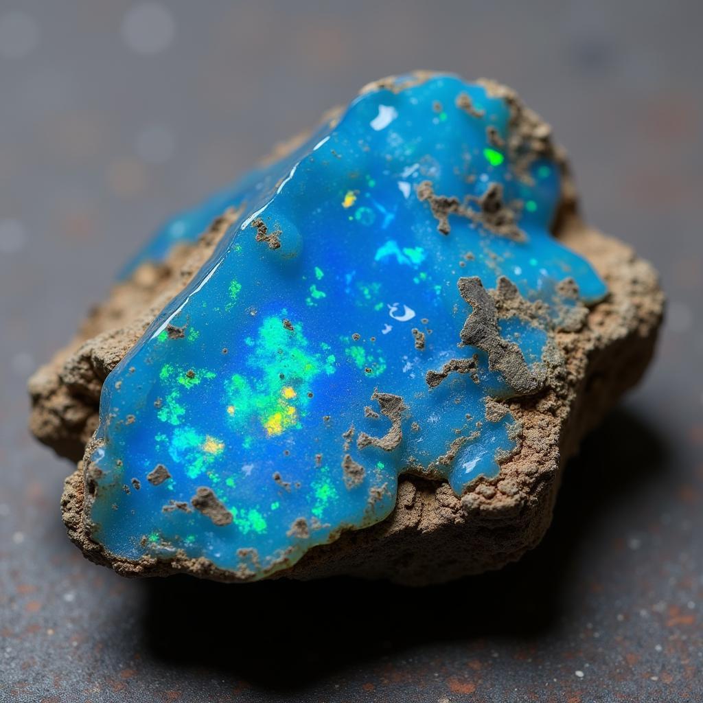 Raw African Blue Opal