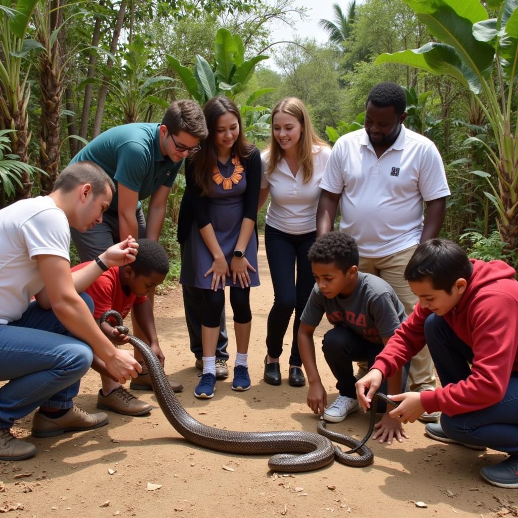 African Boa Conservation Education