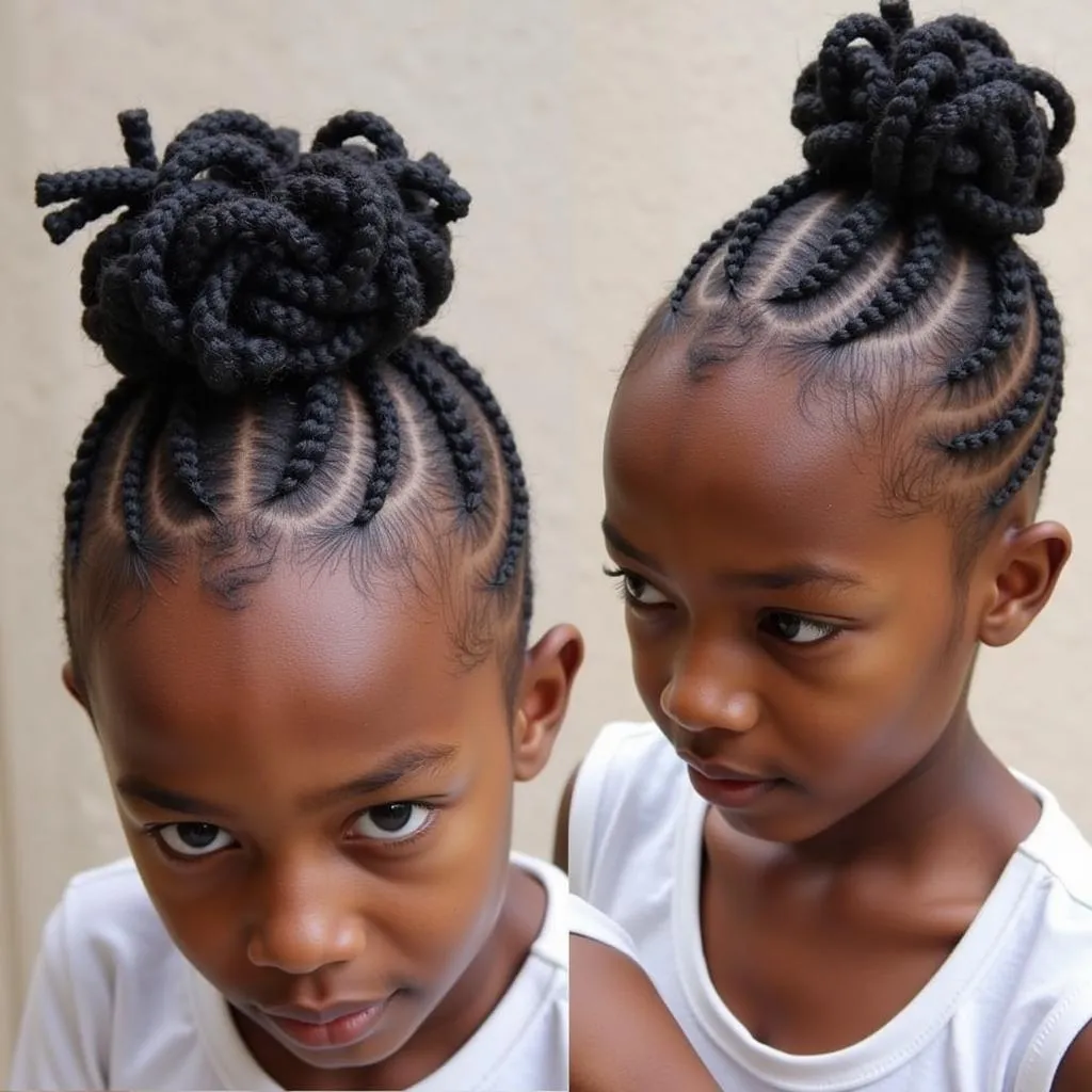 African boy braids styles