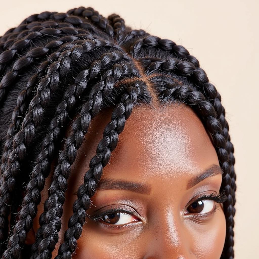 Protective Styles with African Braids