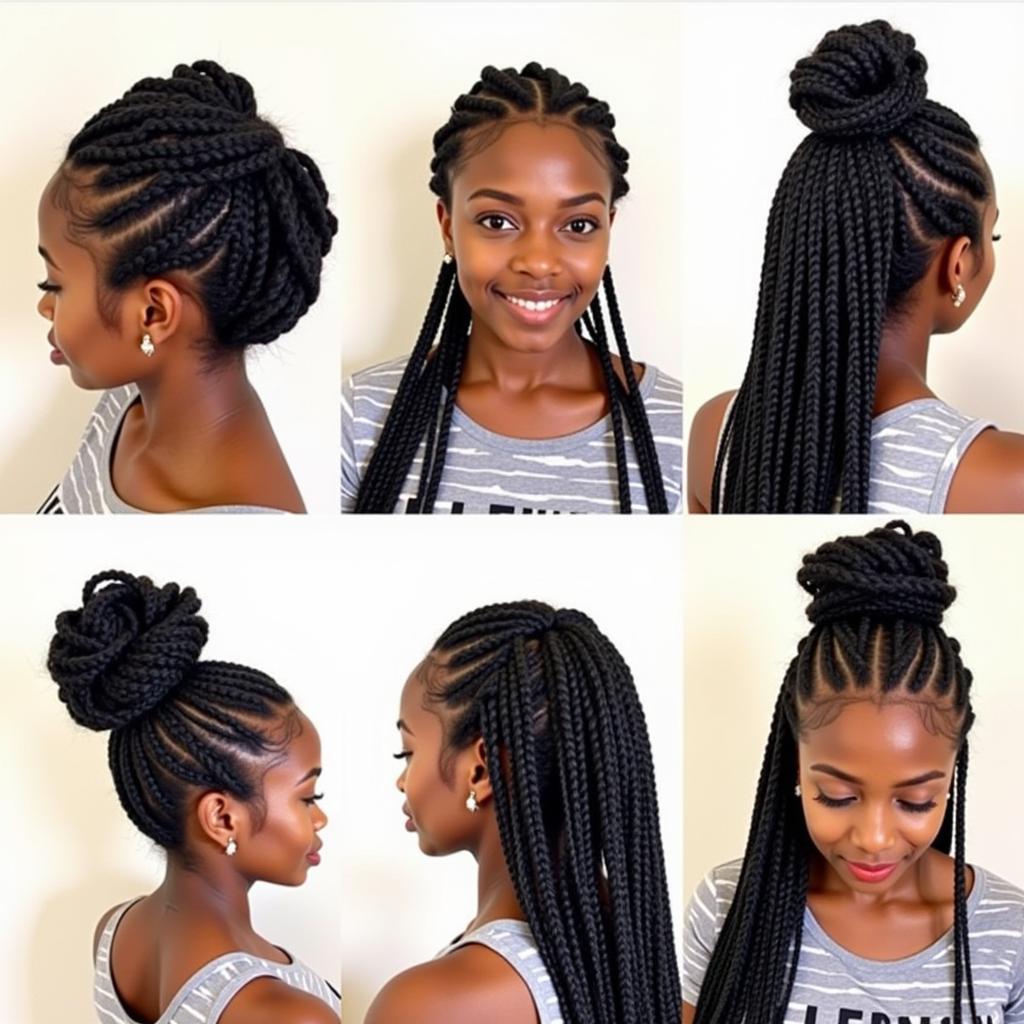 Versatility of African Braid Hairstyles