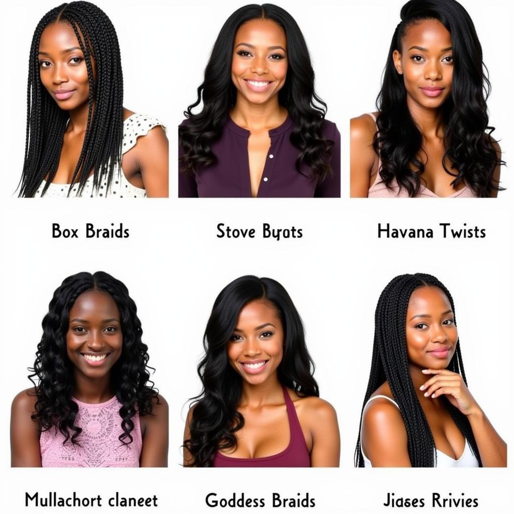 African Braids Styles for Indian Hair