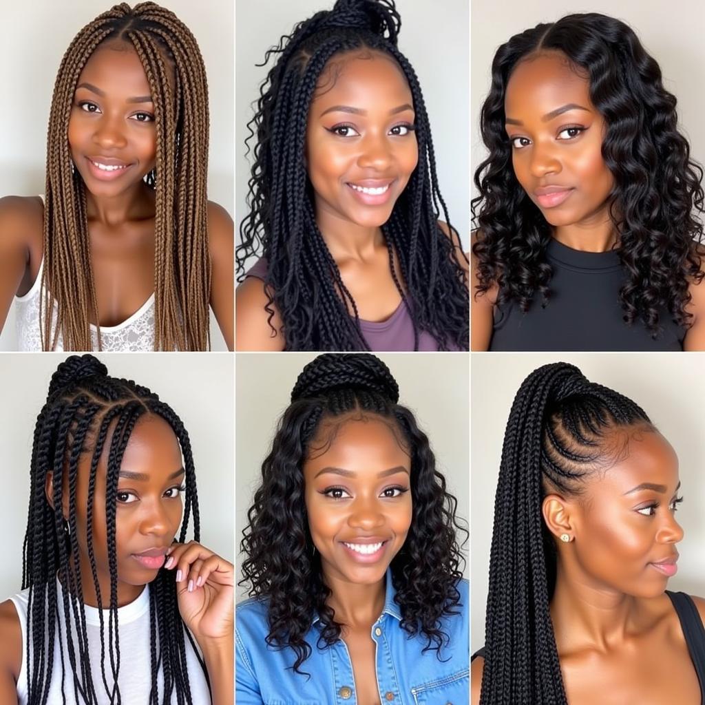 African Braids Styles in Bangalore