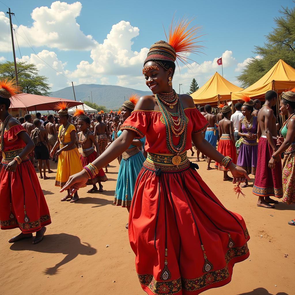 African Cultural Celebration Captured in Bulletin