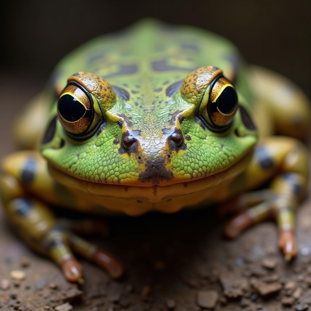 African bullfrog immune to venom