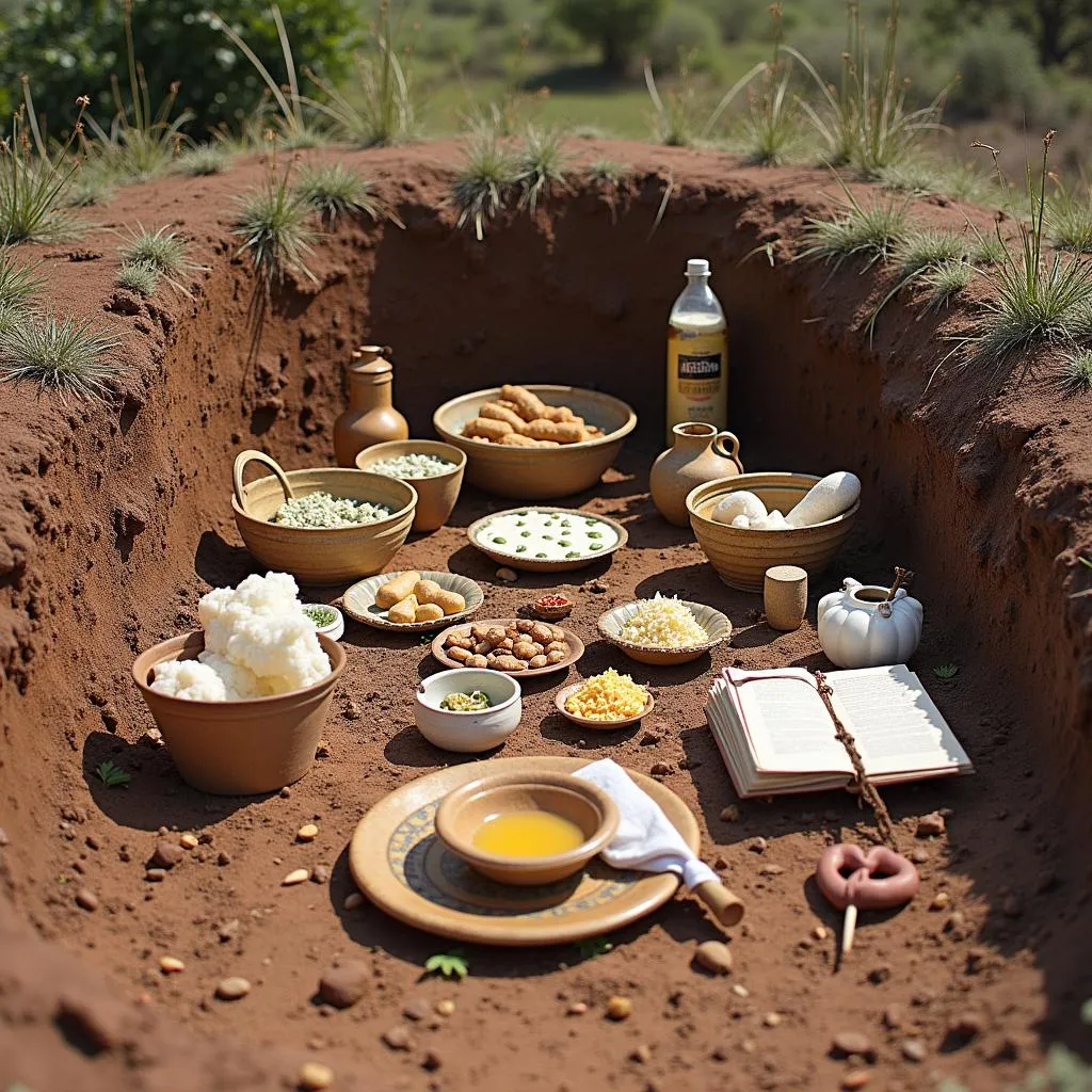 African Burial Offerings