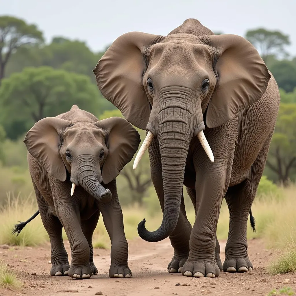 African Bush and Forest Elephants