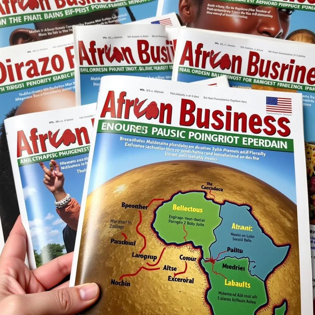 African Business Magazine Cover