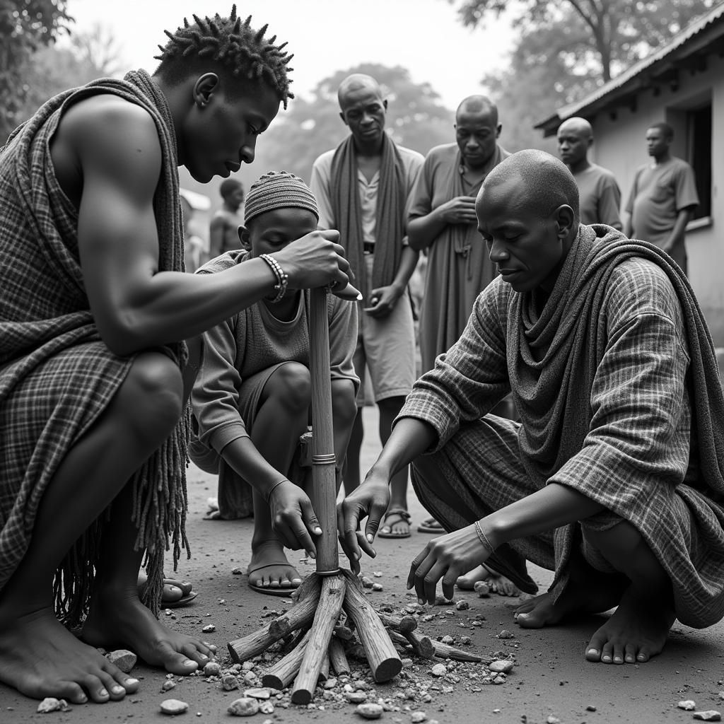 Traditional African Cannabis Ritual