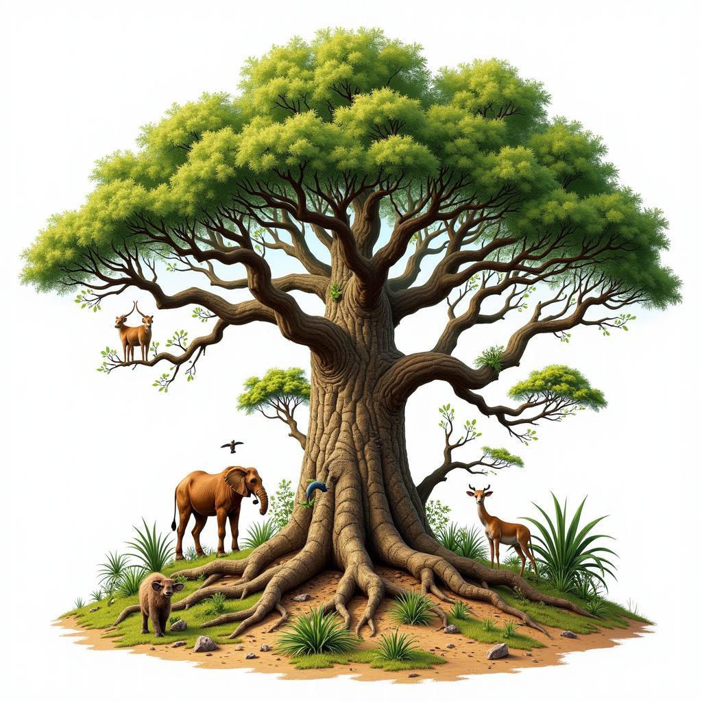 African Canopy Tree Ecosystem