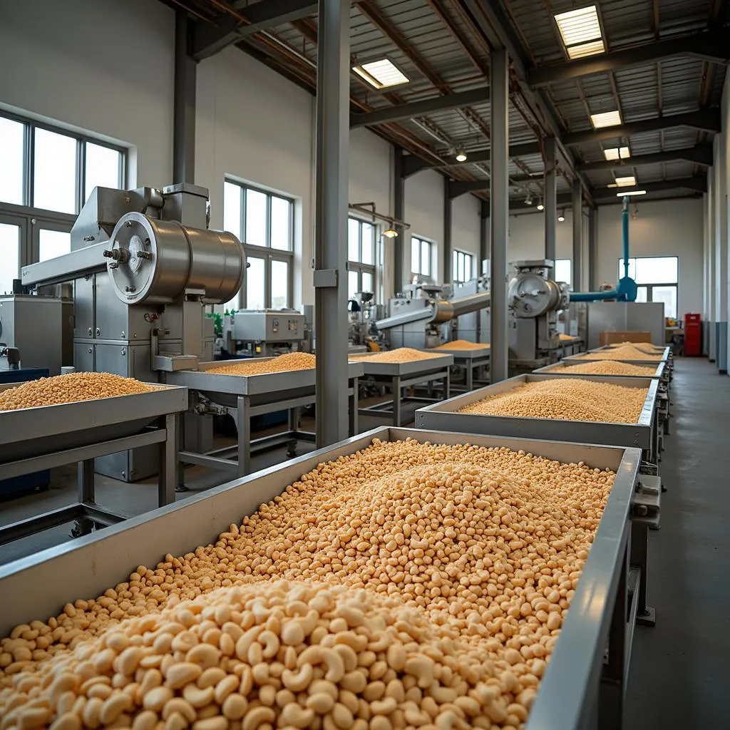 Cashew Nut Processing Plant in Africa