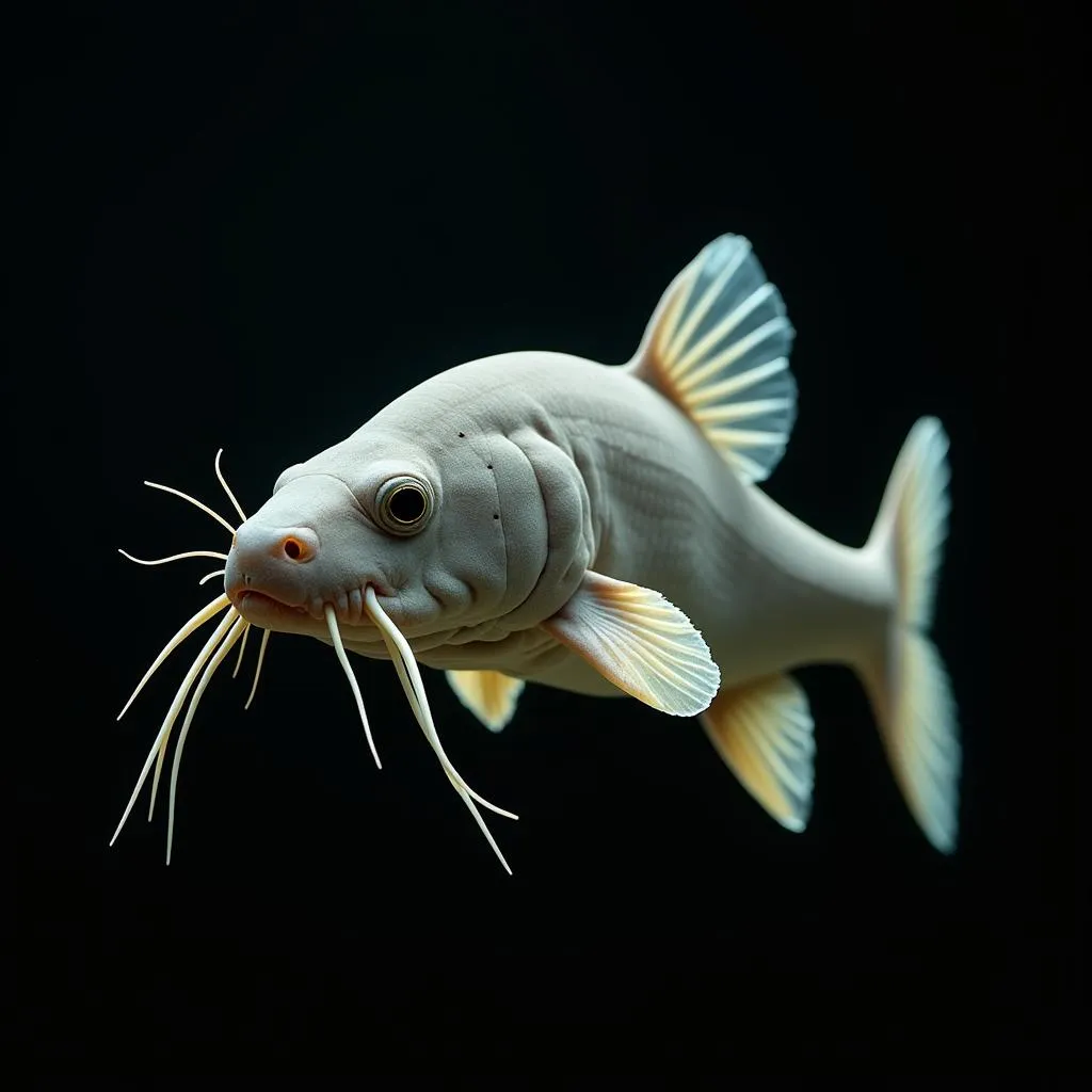 Close-up of an African Catfish