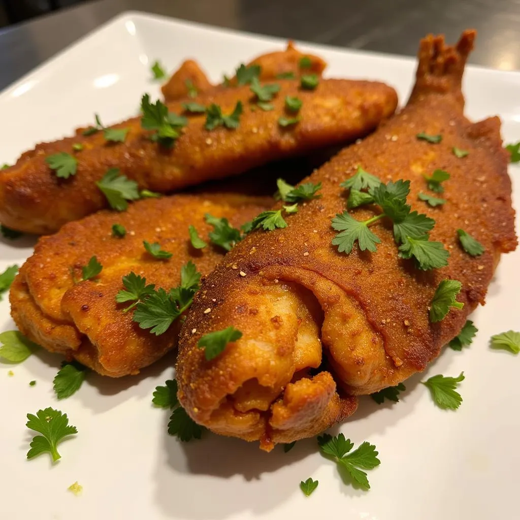 Crispy Fried African Catfish