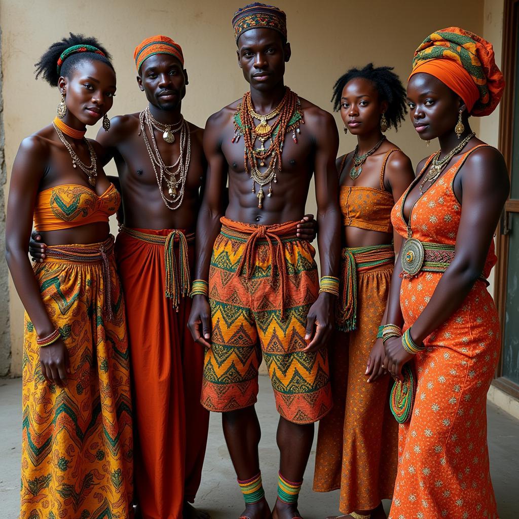 Traditional African attire