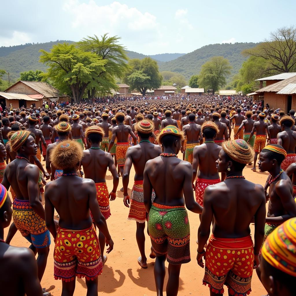 Vibrant African Ceremony