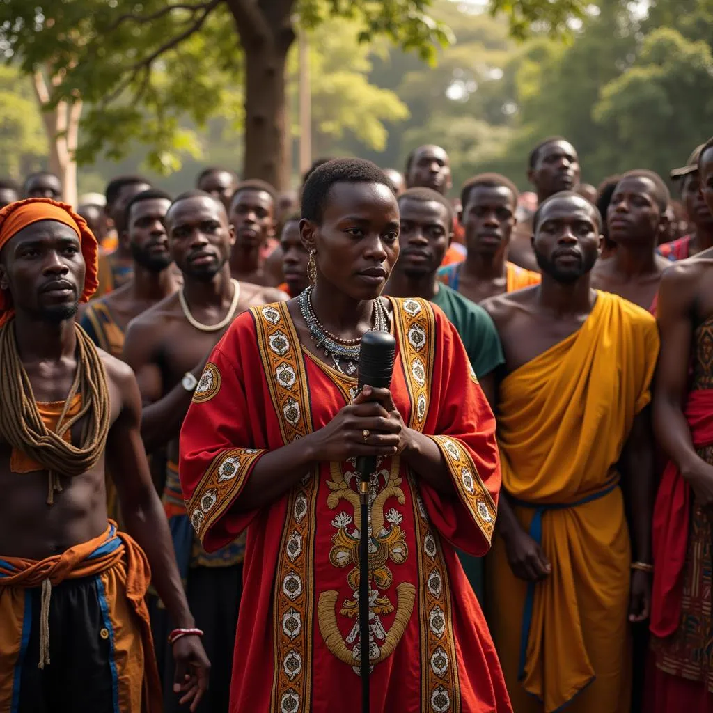 African Chant SVS in Ritual