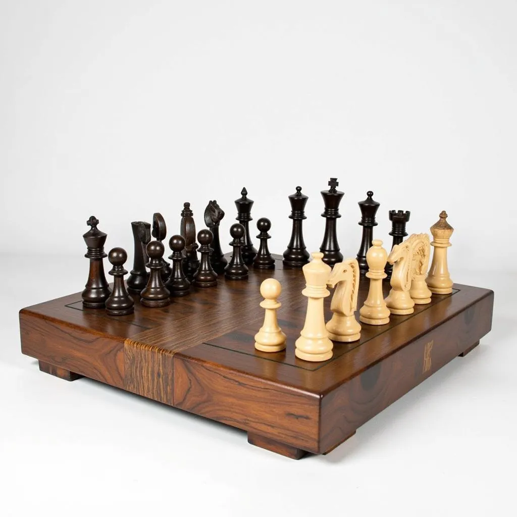 Modern African Chess Set Design