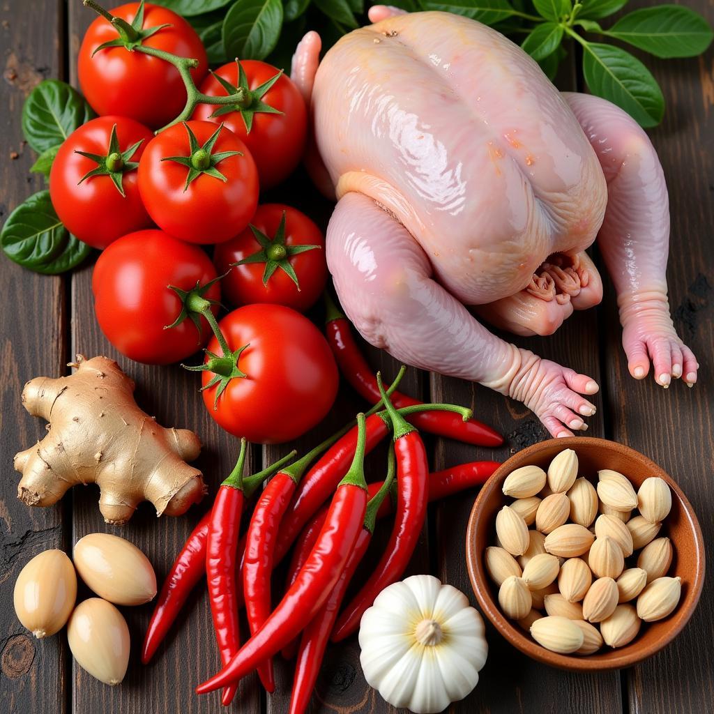 african chicken peanut soup ingredients