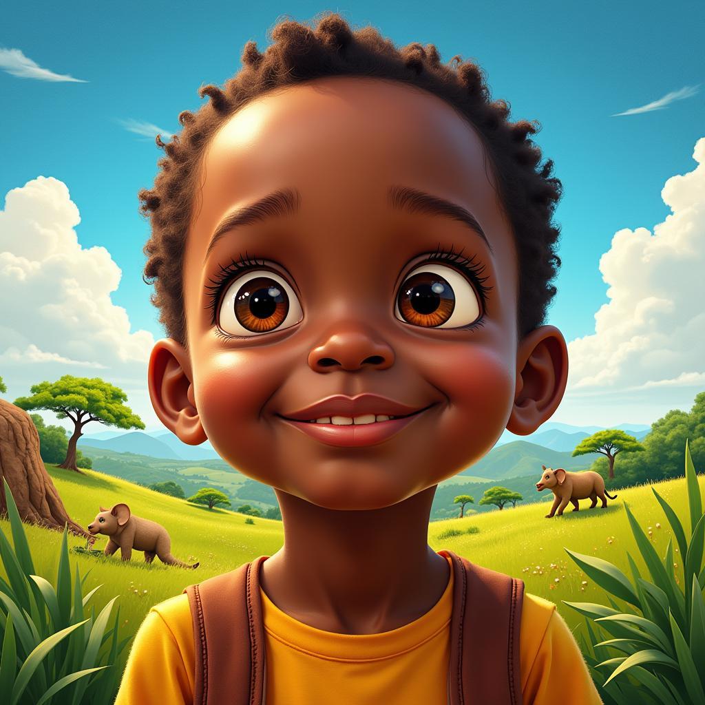 Poster for an African Child Movie