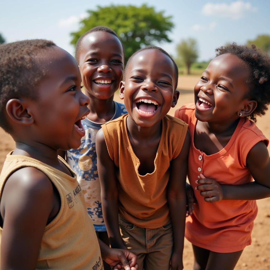 Children Playing Together