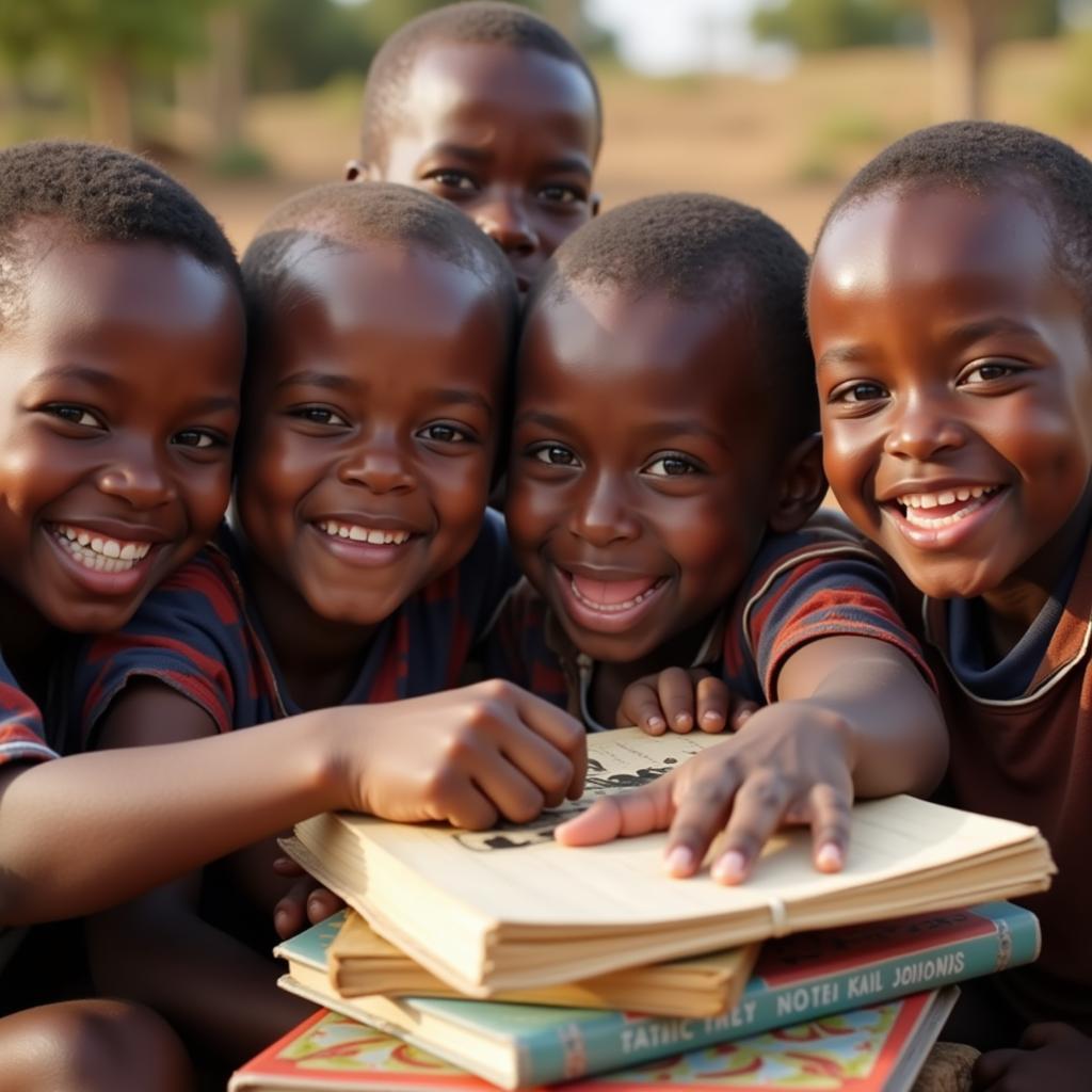 Children Receiving Educational Resources