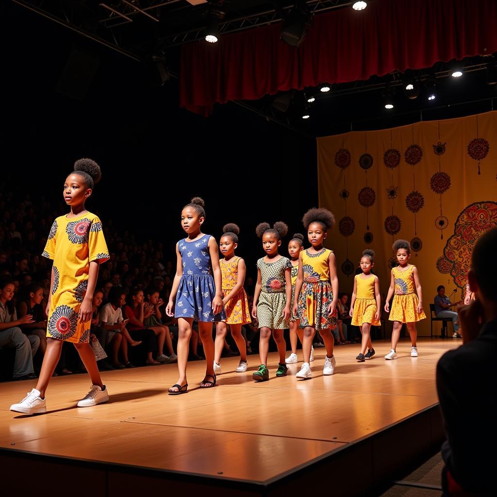 African Children's Clothing Fashion Show