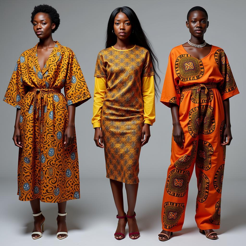 African China Orile in Contemporary Fashion