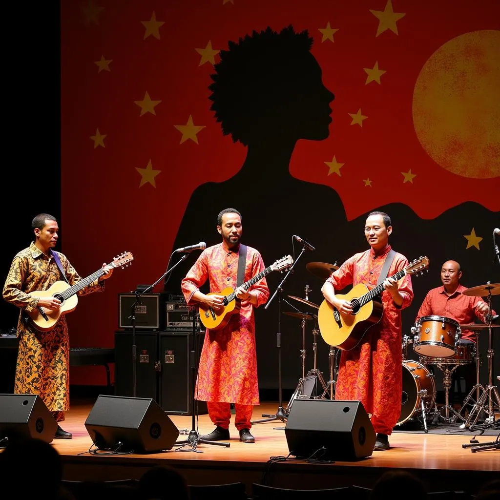 African and Chinese Musical Fusion