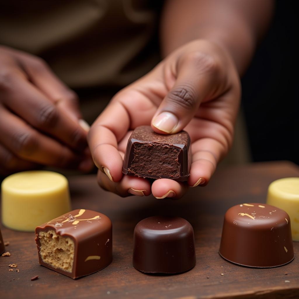 Sampling Artisanal African Chocolates