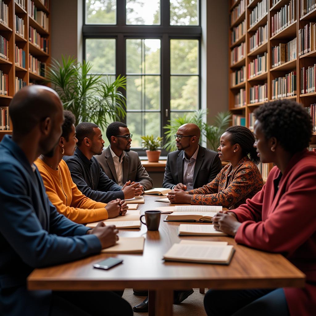 African Christian Scholars Discussing Theology