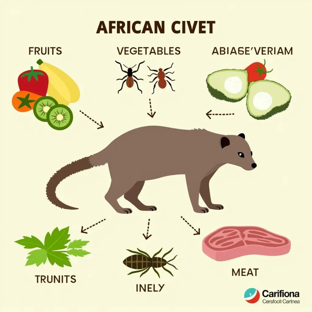 African Civet Food