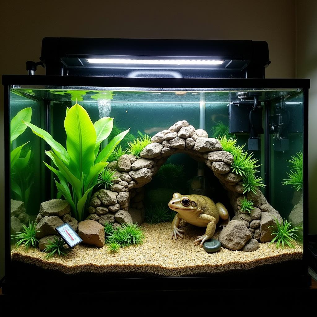 Ideal African Clawed Frog Tank Setup