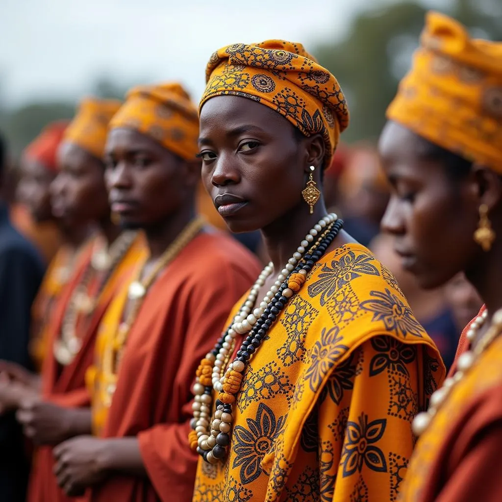 African Clothing in Rituals and Ceremonies