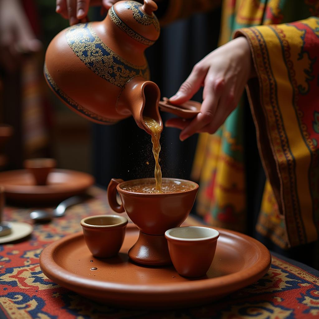 Traditional African Coffee Ceremony