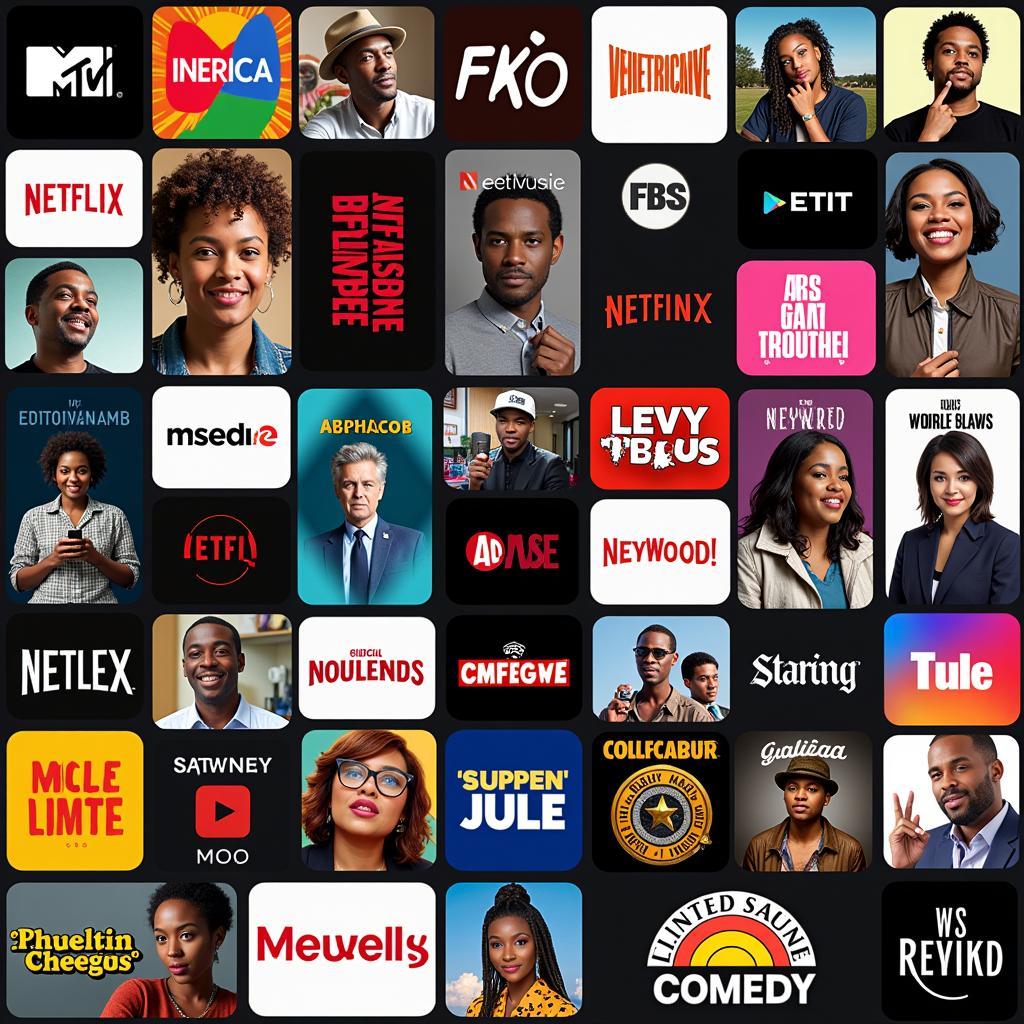 Various platforms for streaming and downloading African comedy