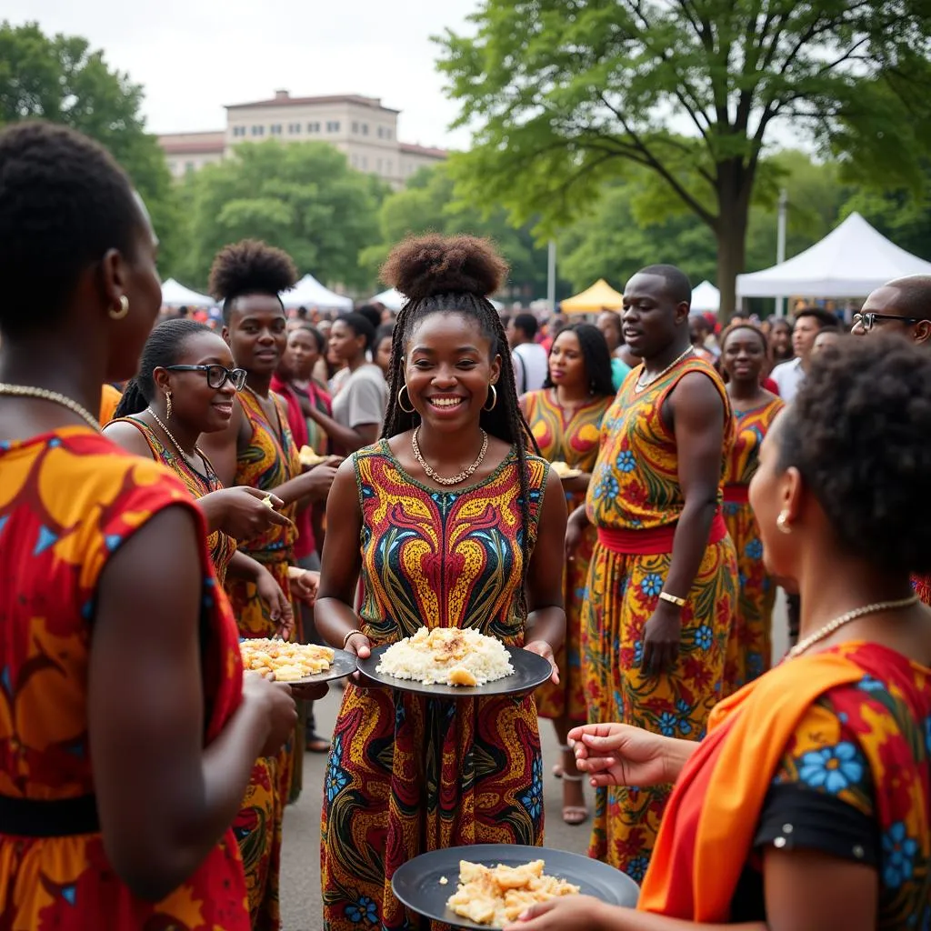 African communities come together to celebrate their heritage in Washington DC