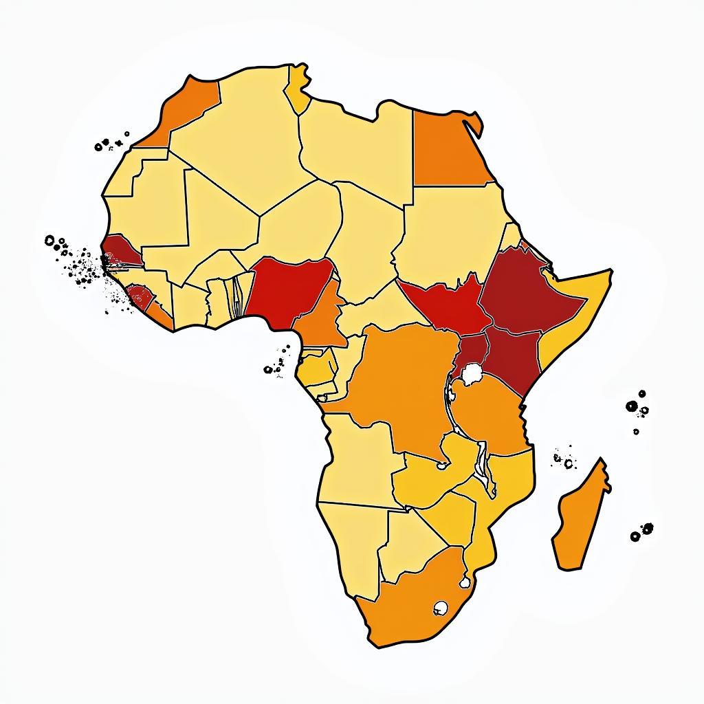 Map of Armed Conflicts in Africa