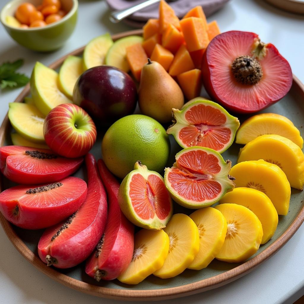 Delicious African Congo Fruit Platter