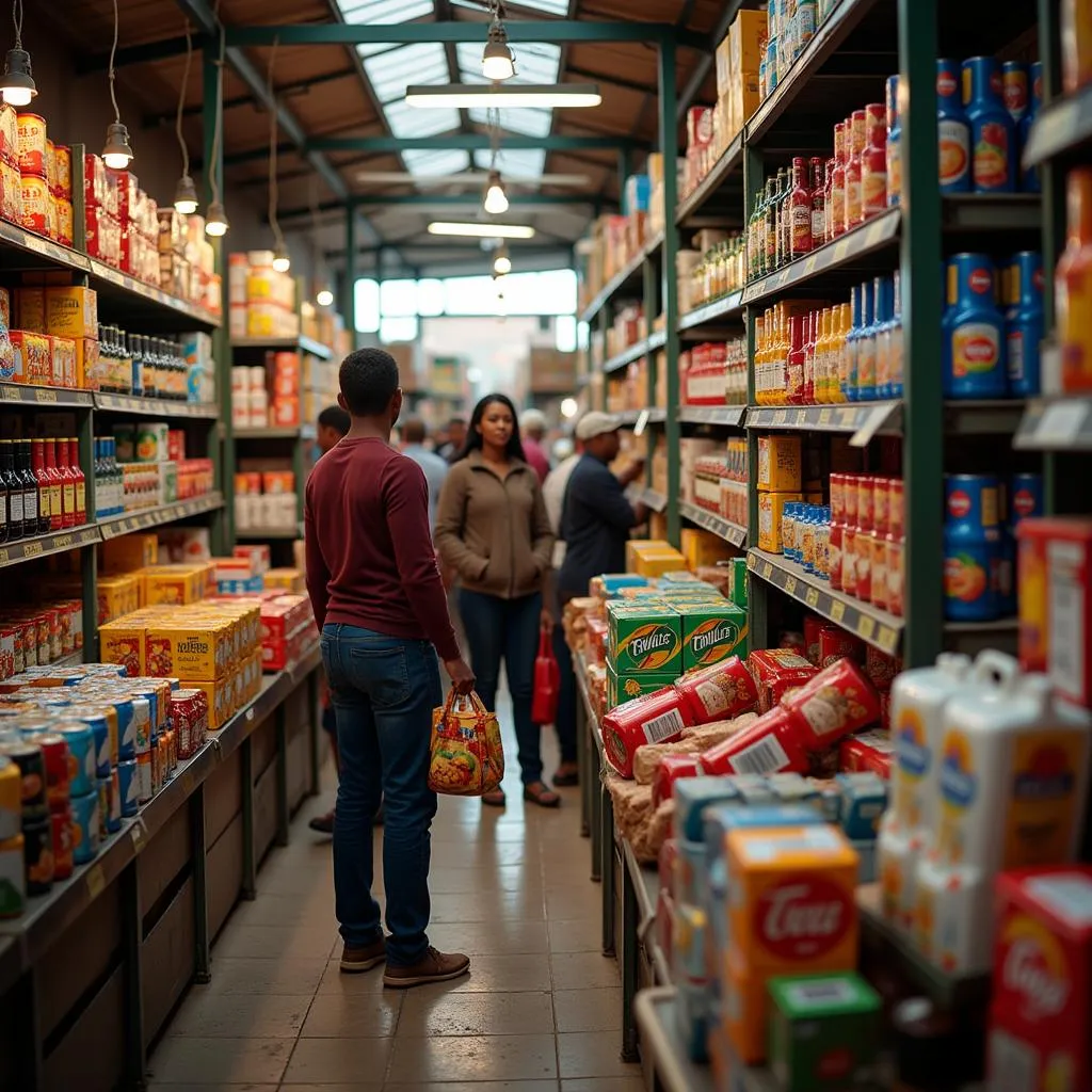 African Consumers Shopping for FMCG Products